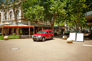 After "Renew" - a revamped Hunter Street Mall, Newcastle.