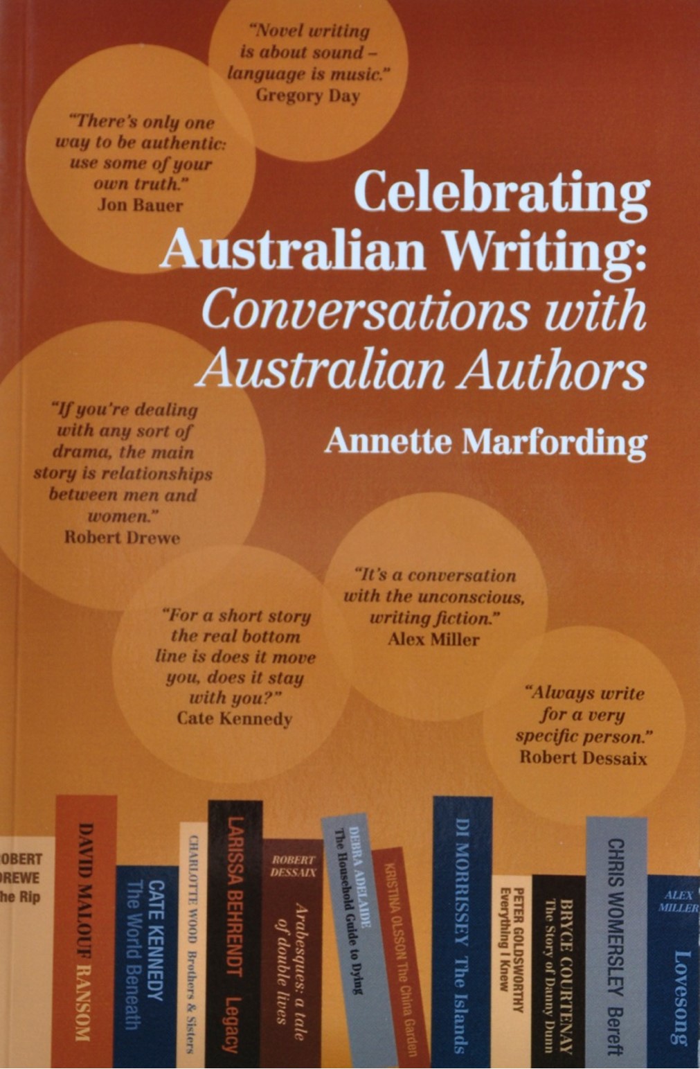 Annette Marfording's book Celebrating Australian Writing: Conversations with Australian Authors