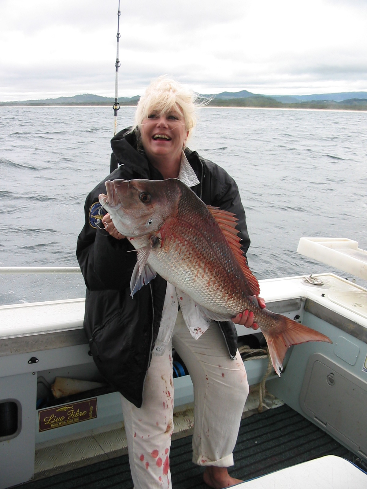  John “Stinker” Clarke says snapper is our fishing fave….